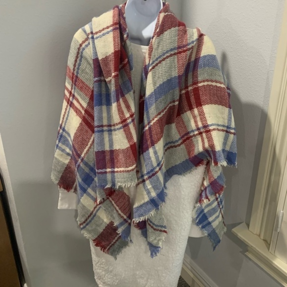 Scarf Plaid One Size